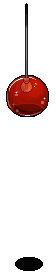 Lampadario Plastic Rosso  image