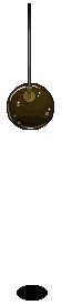 Lampadario Plastic Marrone  image