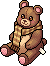 Orso con Sciarpa Marrone image