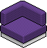 Sedile Angolare Viola image
