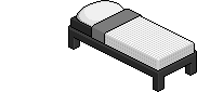 Letto Scuro Bianco image