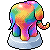 Elefante Arcobaleno