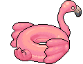 Ciambella gonfiabile Fenicottero image