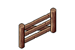 Dark Rustic Fence