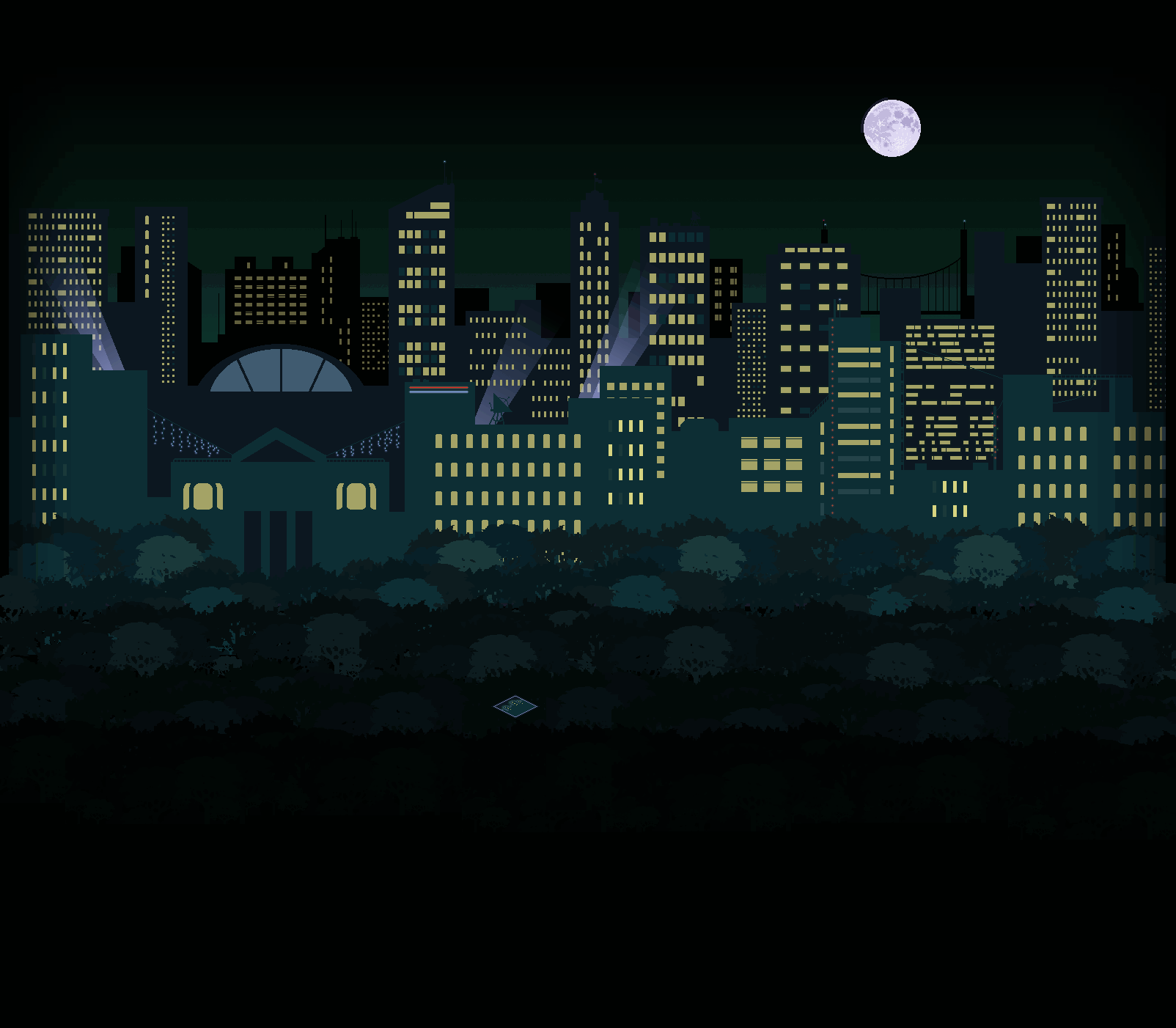 La città di sera... image