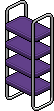 Purple Bookcase image
