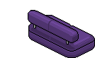 Purple Iced Sofa image