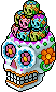 Teschio per Dolci colorato image