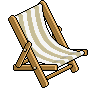 Sedia Sdraio Beige image