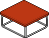 Tavolo Iced Rosso image