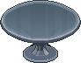 Tavolo rotondo trasparente image