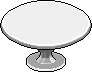 Tavolo rotondo bianco image