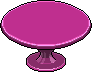 Tavolo rotondo viola image