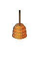 Lampada da soffitto in paglia image