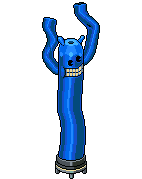 Tubo Gonfiabile Blu image