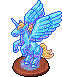 Unicorno di Ghiaccio Dorato image