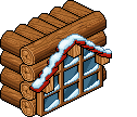 Finestra della Baita di Legno image