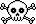 Sticker pirateskull